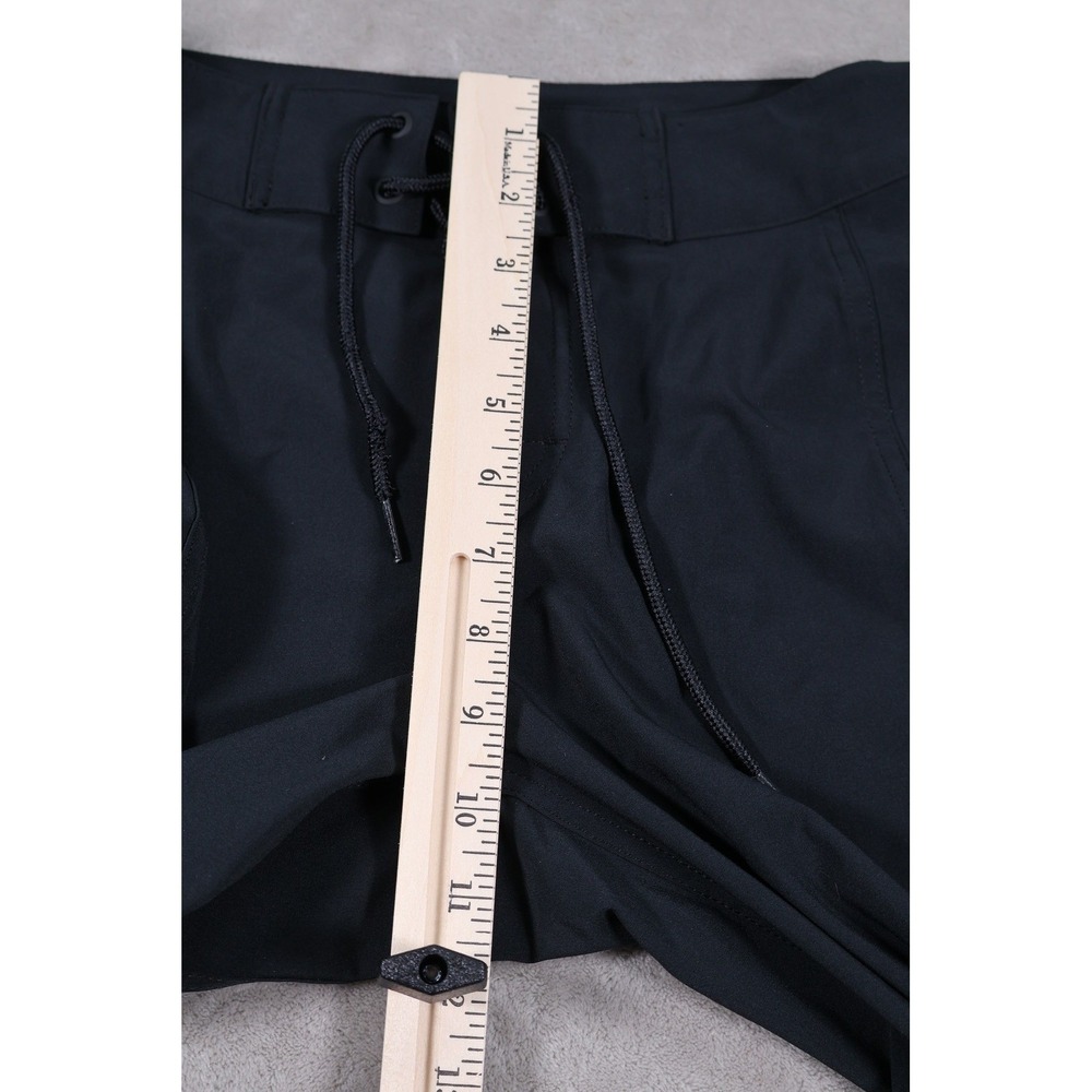Columbia Athletic Shorts Mens M Black Drawstring 32 Waist 10 Inch Inseam - Picture 4 of 9